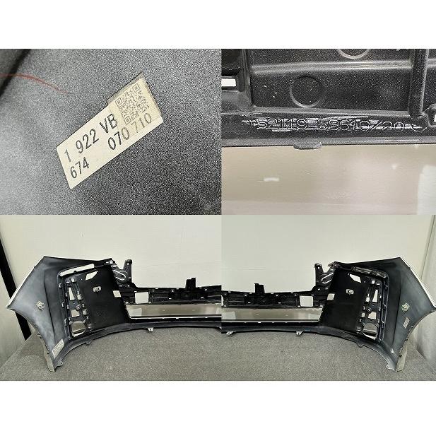 アルファード S/30系/AGH30W/AGH35W/GGH30W/35W 純正 後期 フロントバンパー スポイラー付 MODELLISTA/モデリスタ 52119-58610/20(141149)_7