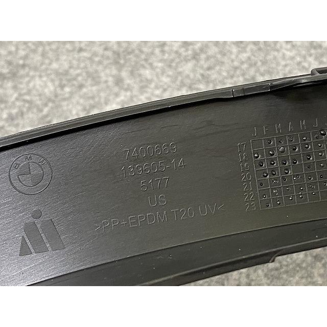 新品!X3 G01 純正 左 リア フェンダーアーチモール/オーバーフェンダー
