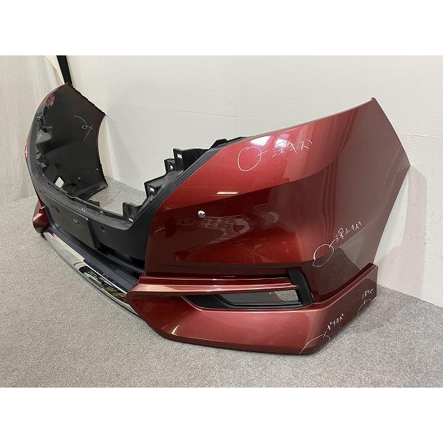 C27セレナ　バンパー　マルーンレッド セレナ/ハイウェイスター C27/GFC27/GFNC27 純正 前期 フロント