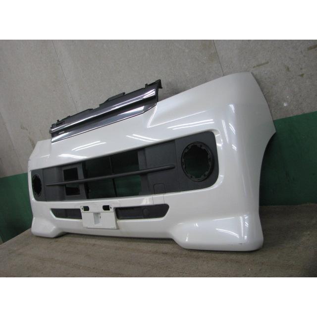 24302☆アトレーワゴン カスタム (S321G S331G) 中期 フロントバンパー  