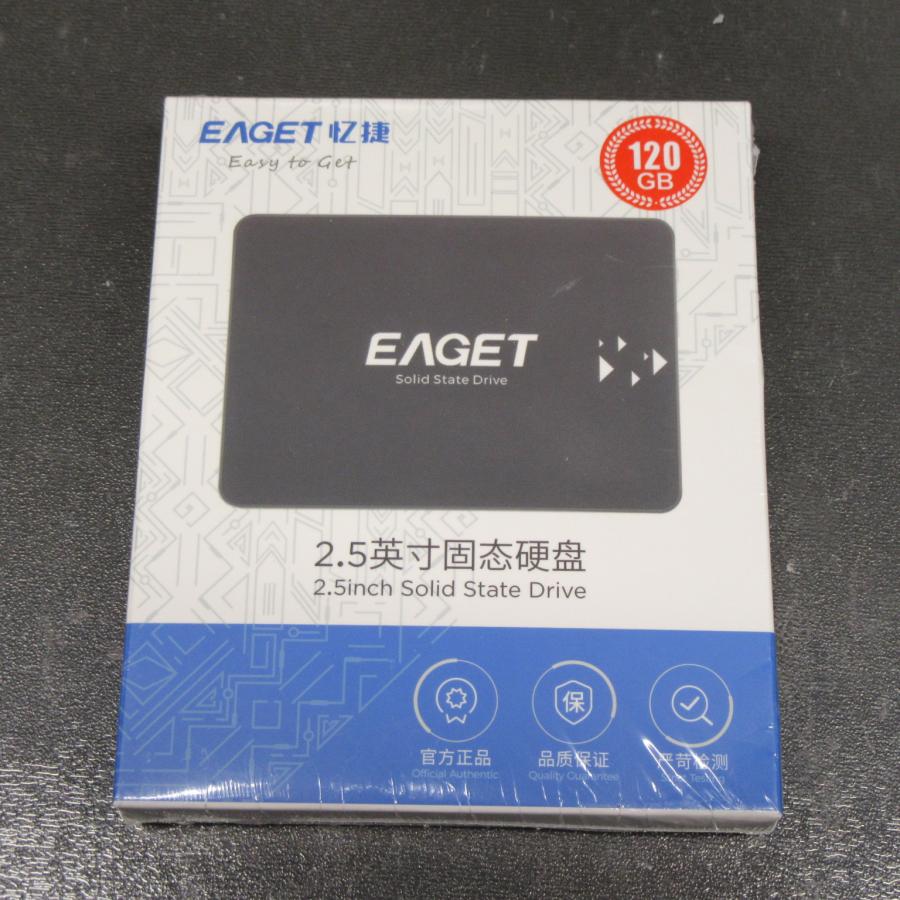 新品未使用　EAGET 120GB 2.5インチ SATA3 SSD　(6枚) 未開封未使用品 EAGET 120GB 2.5インチ SATA3 SSD ブラック 弊社在庫品