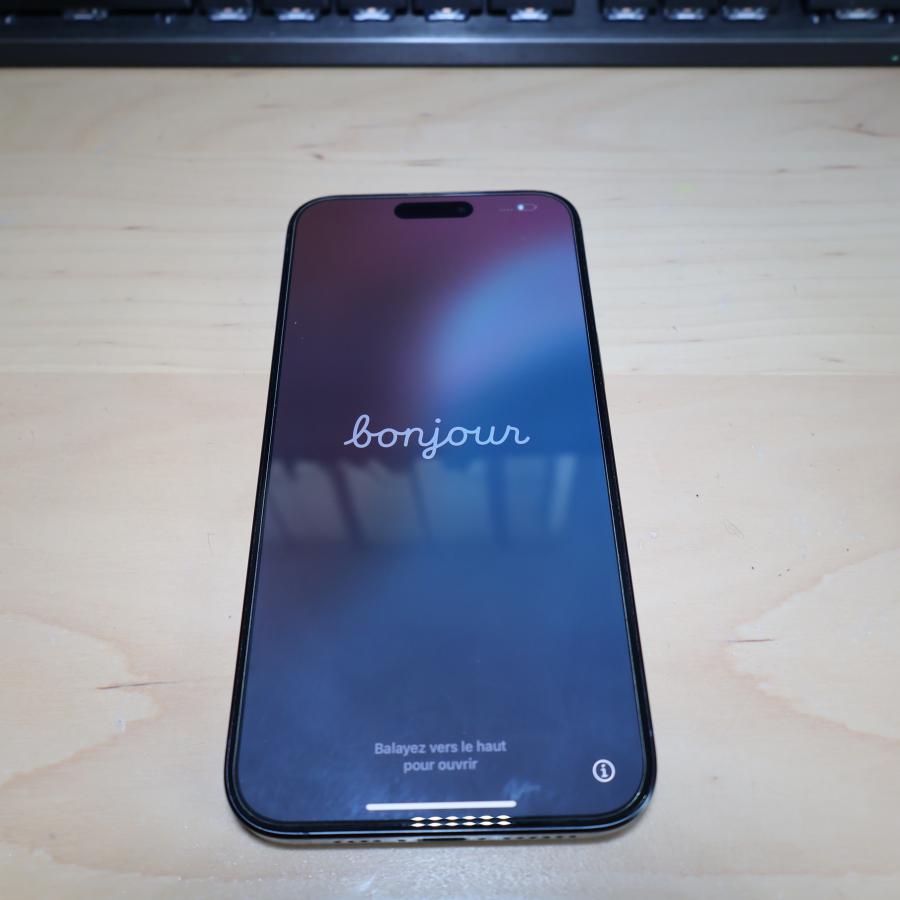 Apple iPhone 15 Pro Max 256GB 美品損傷なし iPhone 15 Pro Max 256GB - ブラックチタニウム（SIMフリー