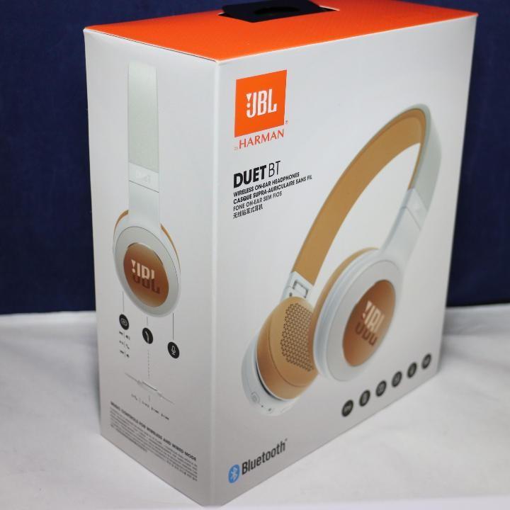 JBL DUET BT Bluetoothヘッドホン 密閉型/オンイヤー ホワイト JBLDUETBTSIL 【国内正規品】