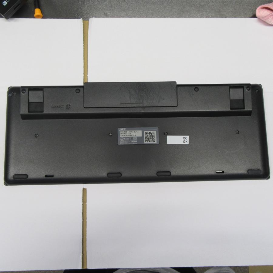 後期 希少モデル NEC 純正ワイヤレスキーボード KG-1129非光沢 黒