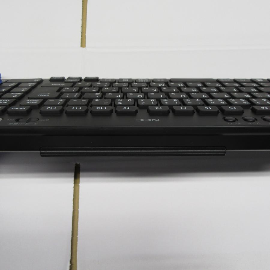 後期 希少モデル NEC 純正ワイヤレスキーボード KG-1129非光沢 黒