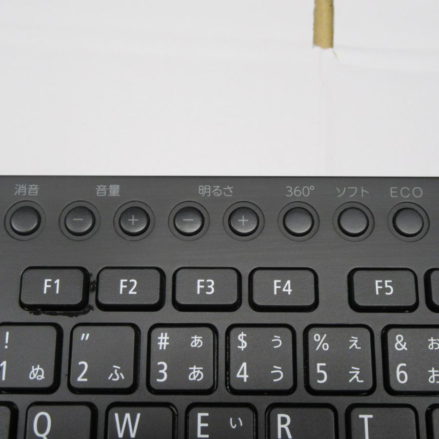 後期 希少モデル NEC 純正ワイヤレスキーボード KG-1129非光沢 黒
