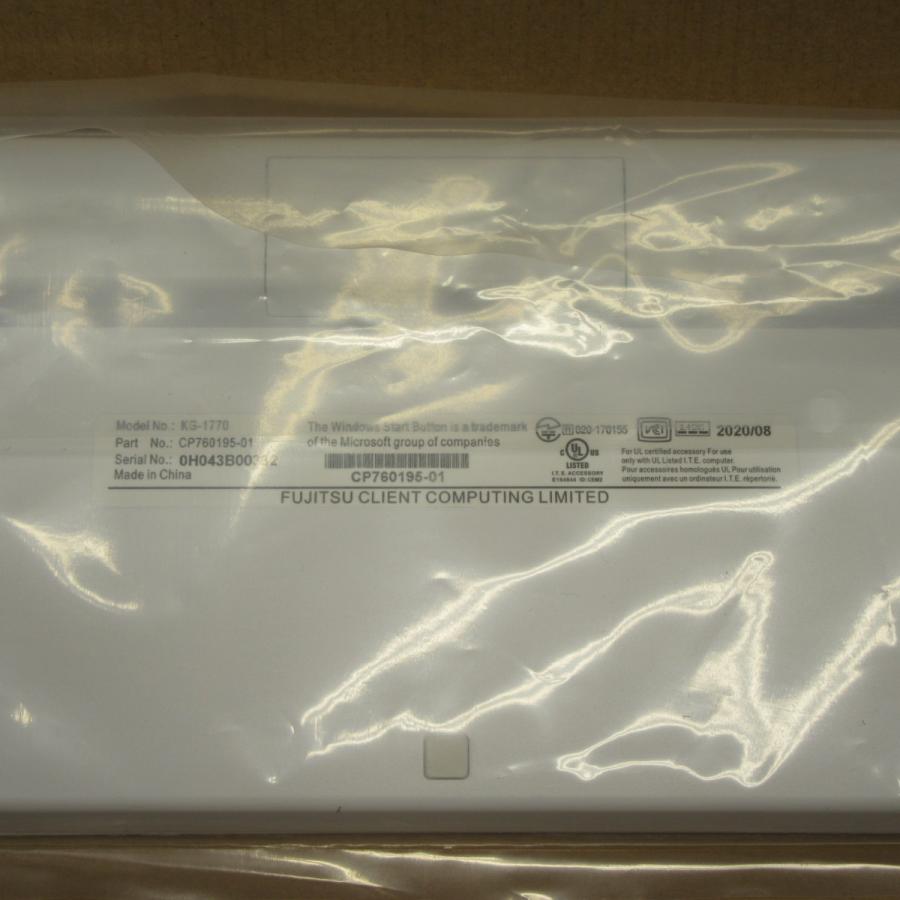 未使用品 希少モデル 富士通 純正ワイヤレスキーボード KG-1770
