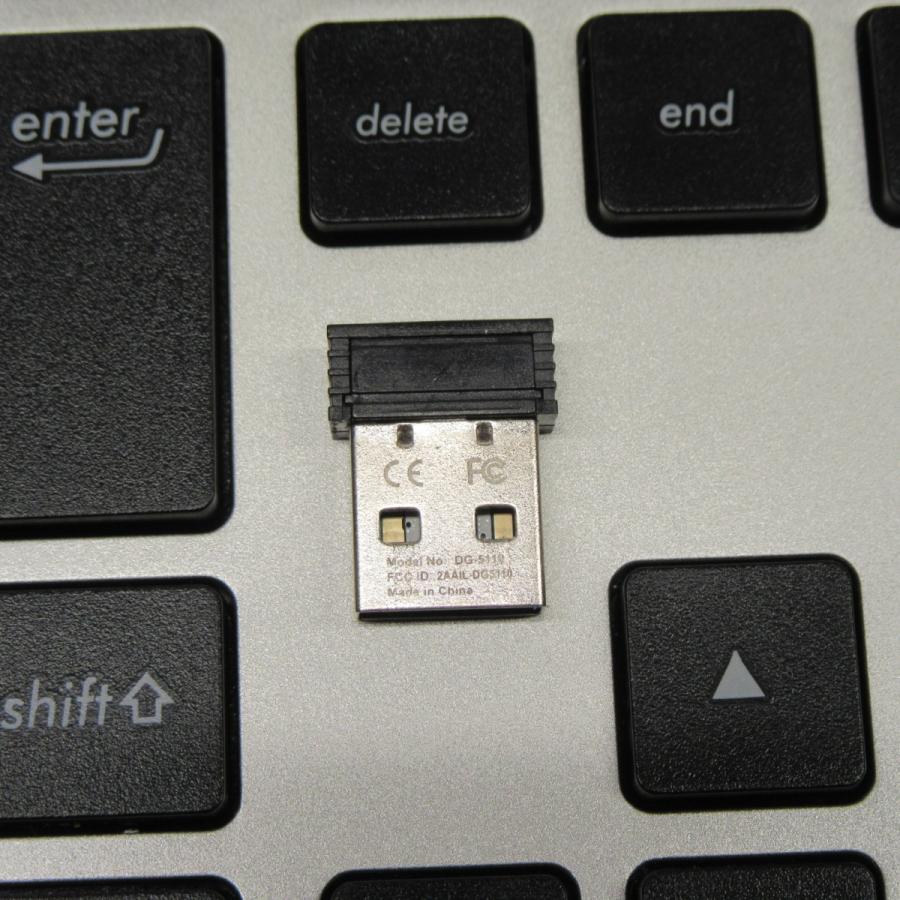 美品 希少 ASUS 純正ワイヤレスキーボード（MD-5110）&純正ワイヤレスマウス（MM-5110）&純正レシーバー（DG-5110 ...