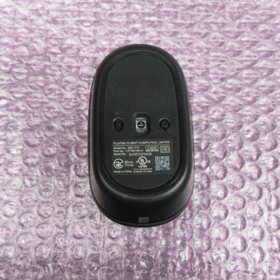 希少モデル FUJITSU 富士通 純正ワイヤレスマウス MG-1771 黒