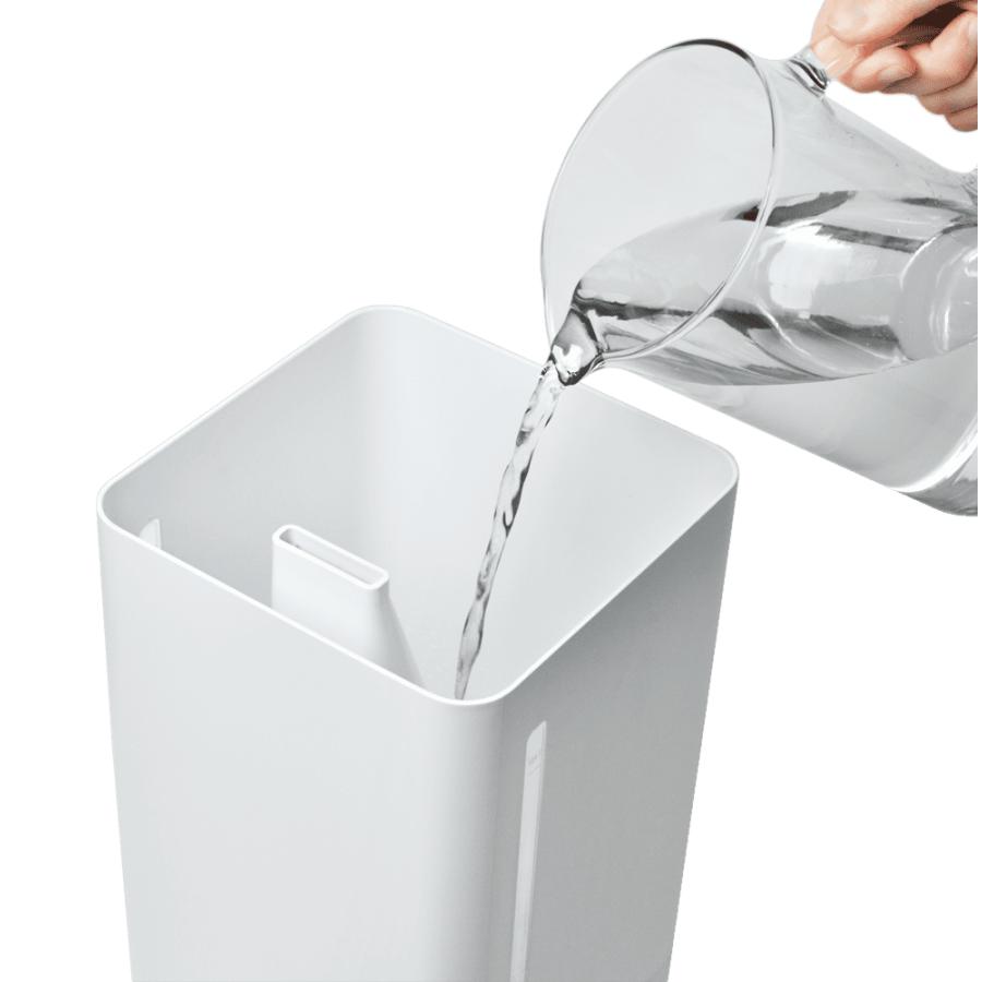 超音波式 高性能加湿器 アロマ対応 5L MSCHPHF ホワイト 抗菌タンク