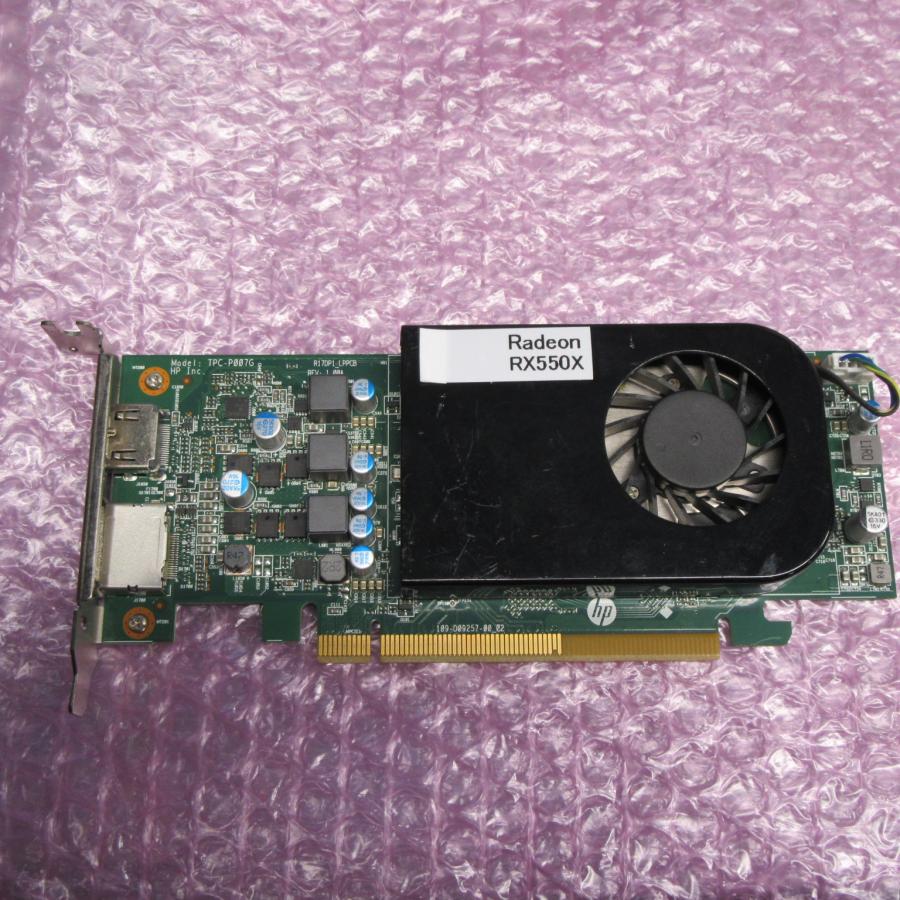 良品中古 ロープロファイル Radeon RX550X 4GB グラフィックスボード HDMI DisplayPort : eco pc ...