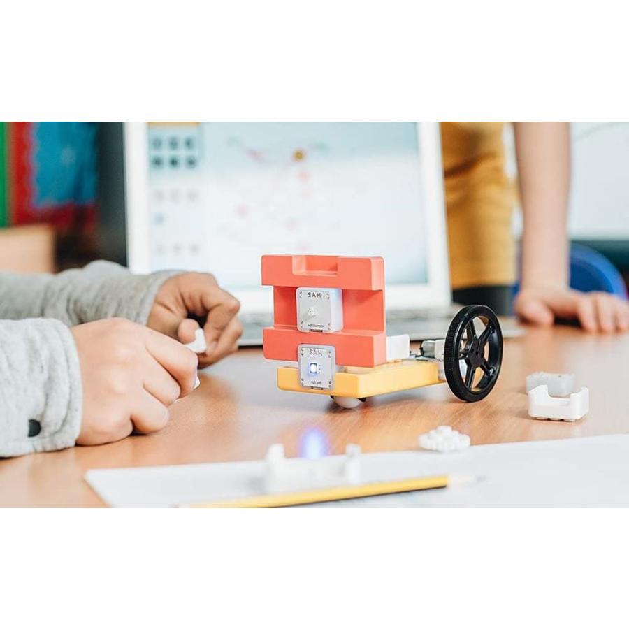 SAM Labs BluetoothでつながるブロックモジュールタイプのSTEM教材 Alpha Kit 個人または2〜3名の小教室向けの ...
