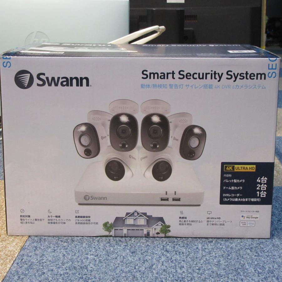 新品 Swann セキュリティカメラ SWDVK-85680W4WL2D-JP Swann 4K DVR 6台カメラセット SWDVK-85680W4WL2D-JP スワン