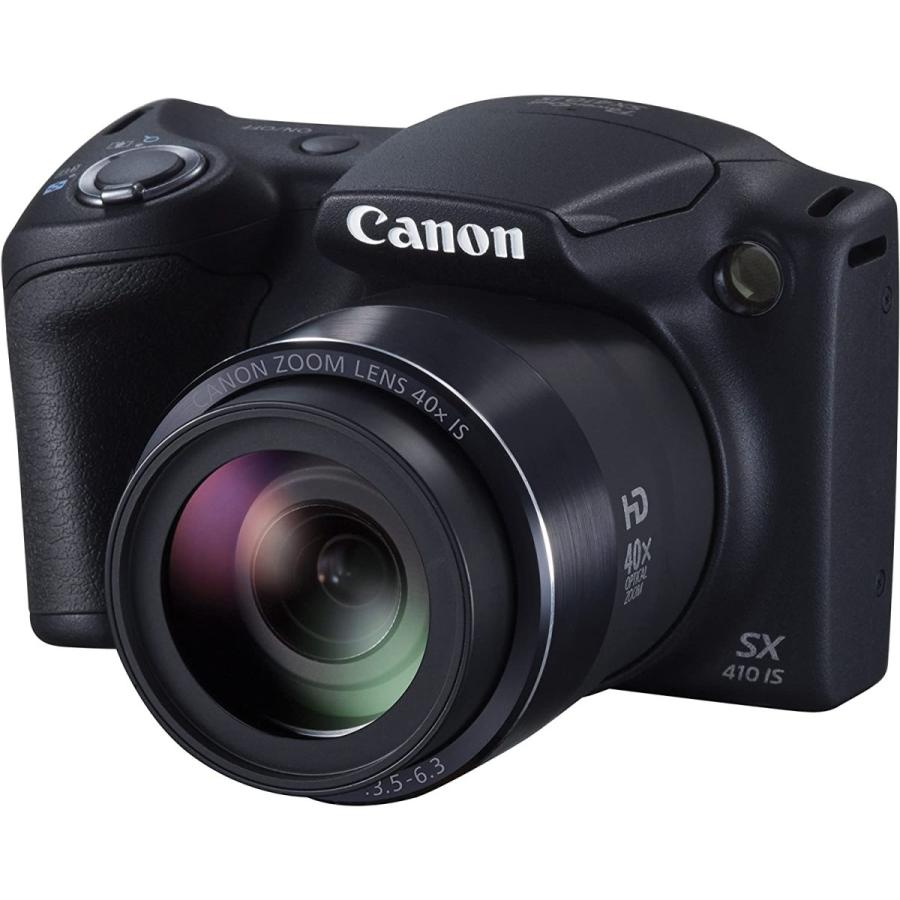 B+ランク 小キズあり中古Canon デジタルカメラ PowerShot SX410IS 光学40倍ズーム 2000万画素 純正充電器 純正ケース付属｜ecopcland