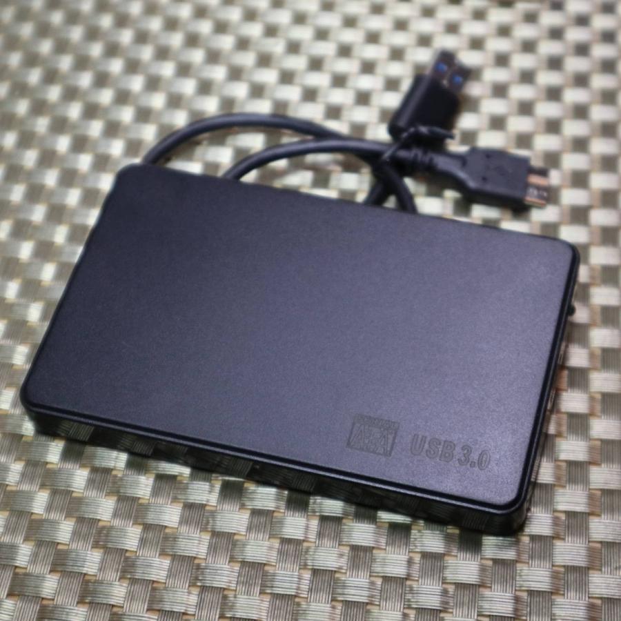 激選中古　外付けポータブルHDD1TB USB3.0対応　外付けHDD　小型軽量　PS4やPCにオススメ！　クリックポスト発送｜ecopcland