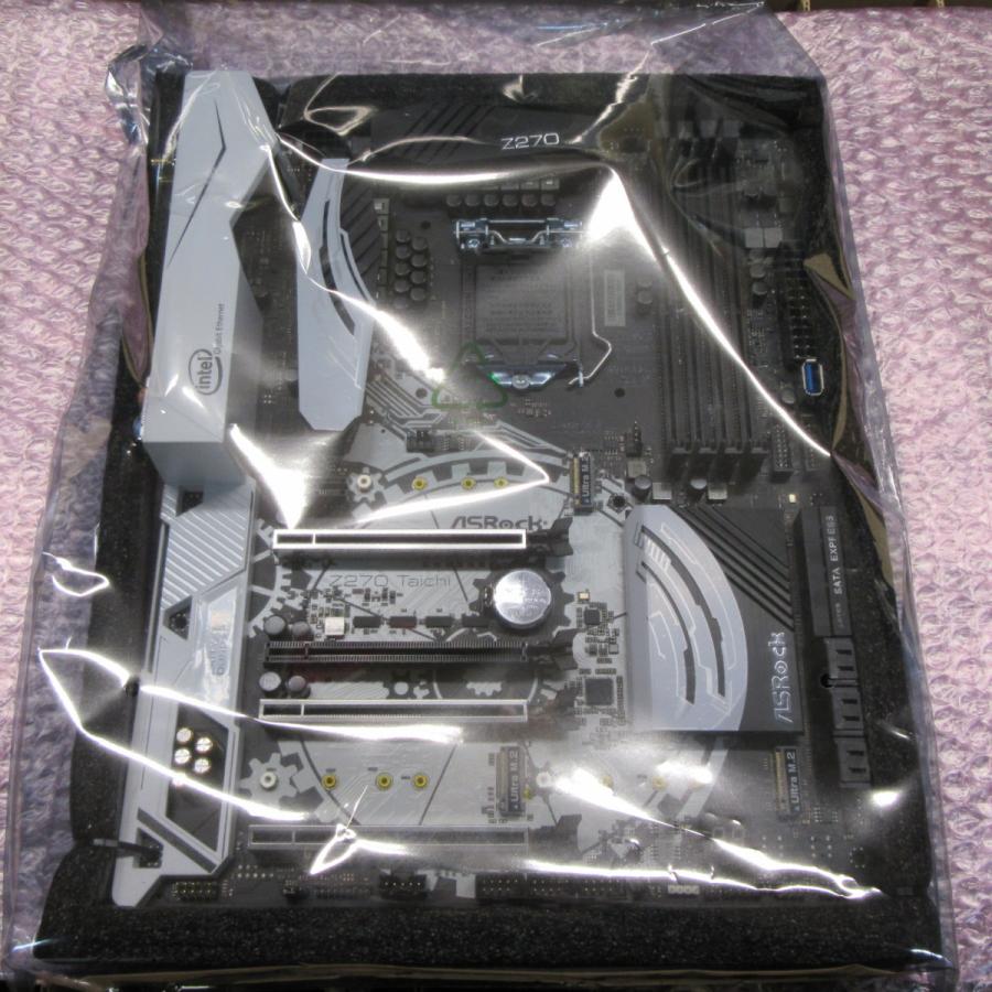 稀少 未使用品 Asrock Intel Z270チップセット搭載 Atxマザーボード Z270 Taichi 付属品あり 交換保守部品に 1枚 Z270 Taichi Eco Pc Land Yahoo 店 通販 Yahoo ショッピング