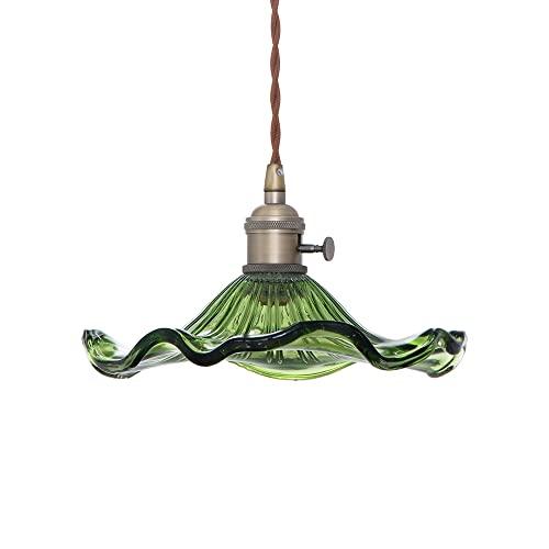 智光電気 グラス シェード ペンダントライト オシャレ 昭和レトロ アンティーク ライト 照明器具 E26 LED 対応