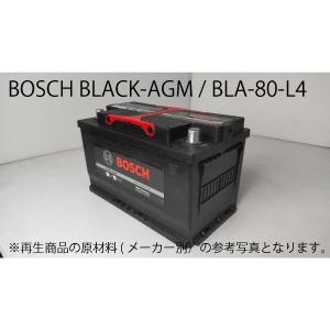 BLA-80-L4 BOSCHカーバッテリー 輸入車等 BOSCH（DIY、工具