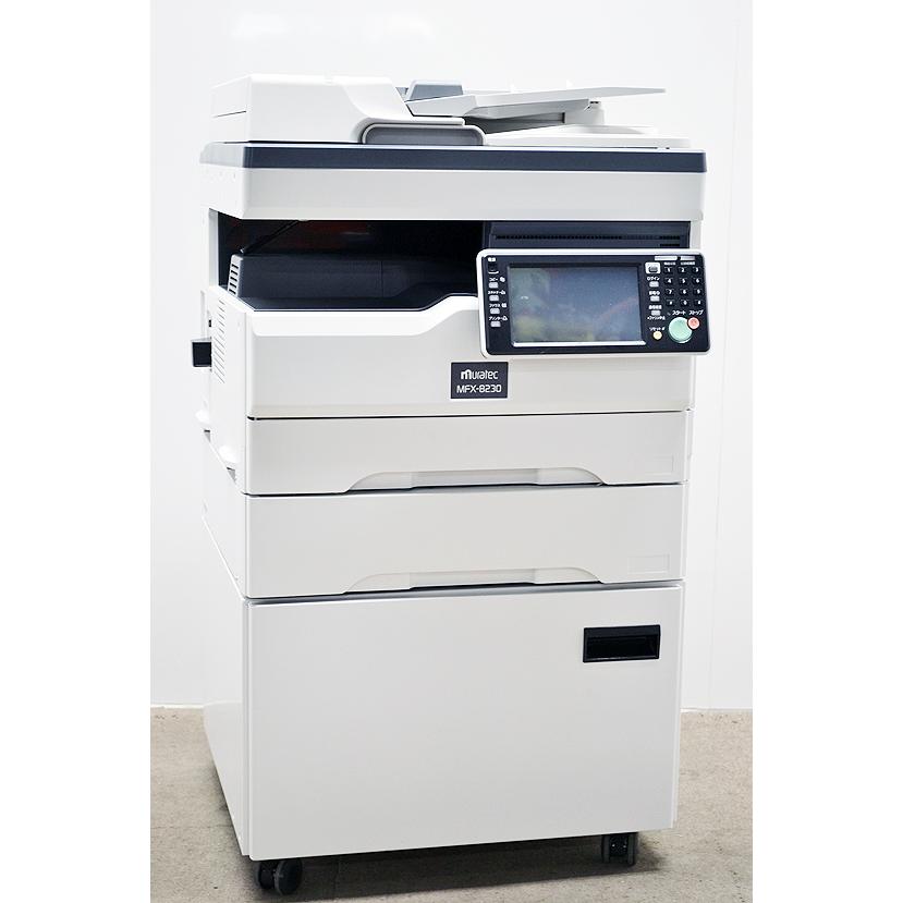 中古A3モノクロコピー機/中古A3モノクロ複合機 ムラテック/村田機械/Muratec MFX-8230 両面  カウンタ4487