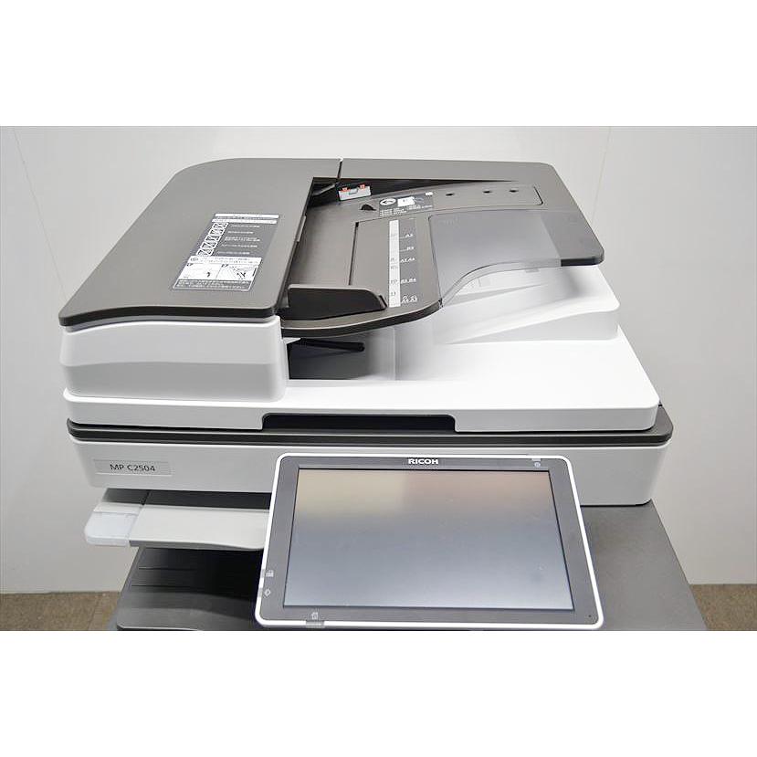 中古a3カラーコピー機 カラー複合機 正常動作品 Ricoh リコー Mp C2504 カウンタ29 947 自動両面機能 ペーパーレスfax機能 中古コピーとパソコンのイーコピー 通販 Yahoo ショッピング