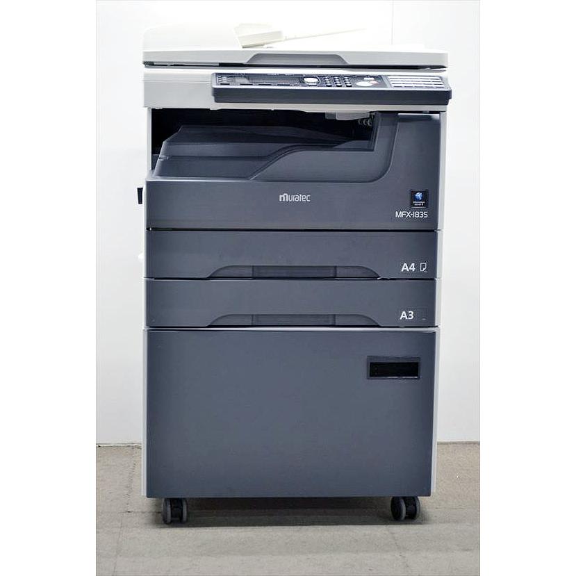 中古A3コピー機/中古A3複合機/ムラテック/村田機械/Muratec MFX-1835/カウンタ1883枚/コピー/FAX/プリンター/モノクロスキャナーの画像