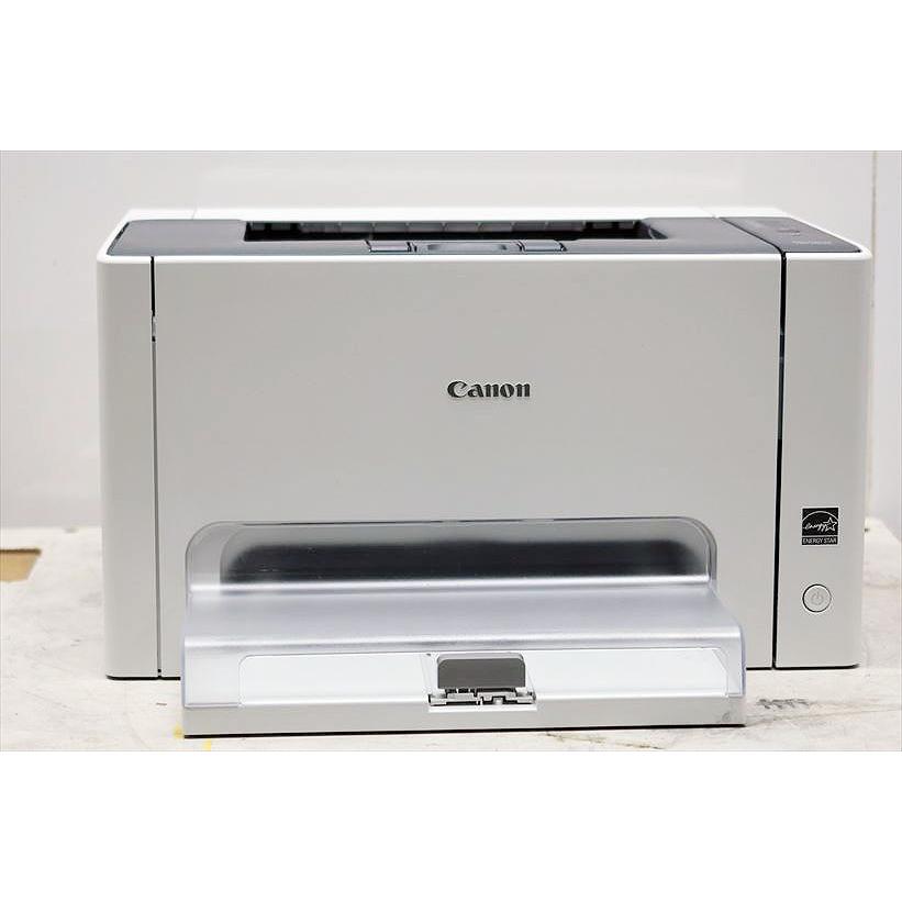 【中古】A4カラーレーザープリンター Canon/キャノン/Satera LBP7010C カウンタ 3,163枚の画像