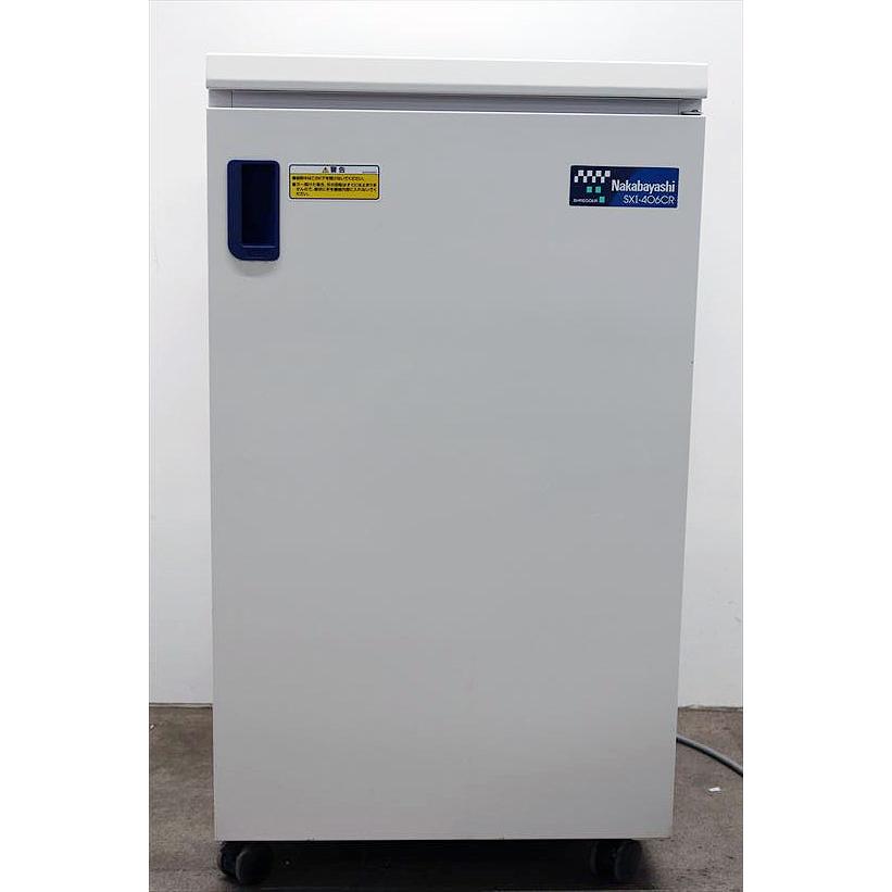 中古業務用シュレッダー/内部清掃済み ナカバヤシ SXI-406CR【中古 