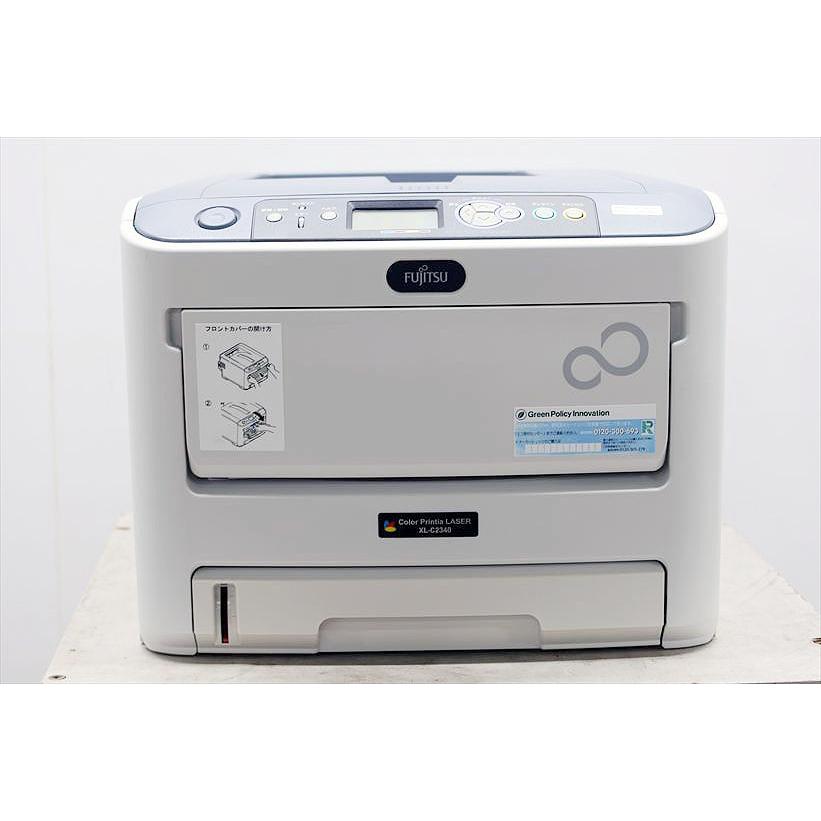 中古A4カラーレーザープリンター FUJITSU/富士通 XL-C2340 カウンタ 376枚【中古】の画像