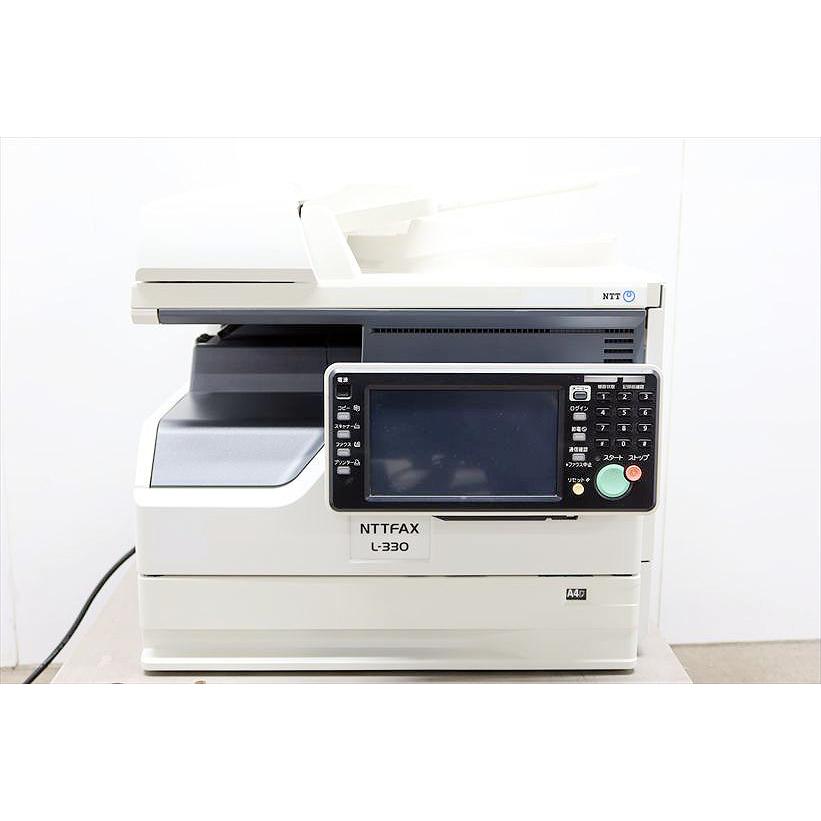 NTT 中古業務用FAX機 NTT NTTFAX L-330 2,621枚 USB LAN プリンタ
