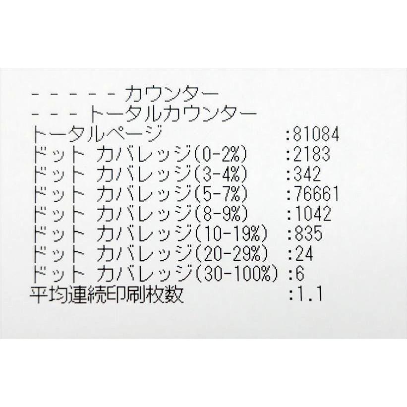 中古A4モノクロプリンタ RICOH SP3700 カウンタ 81,084枚【中古】新品リサイクルトナーカートリッジセット済の画像