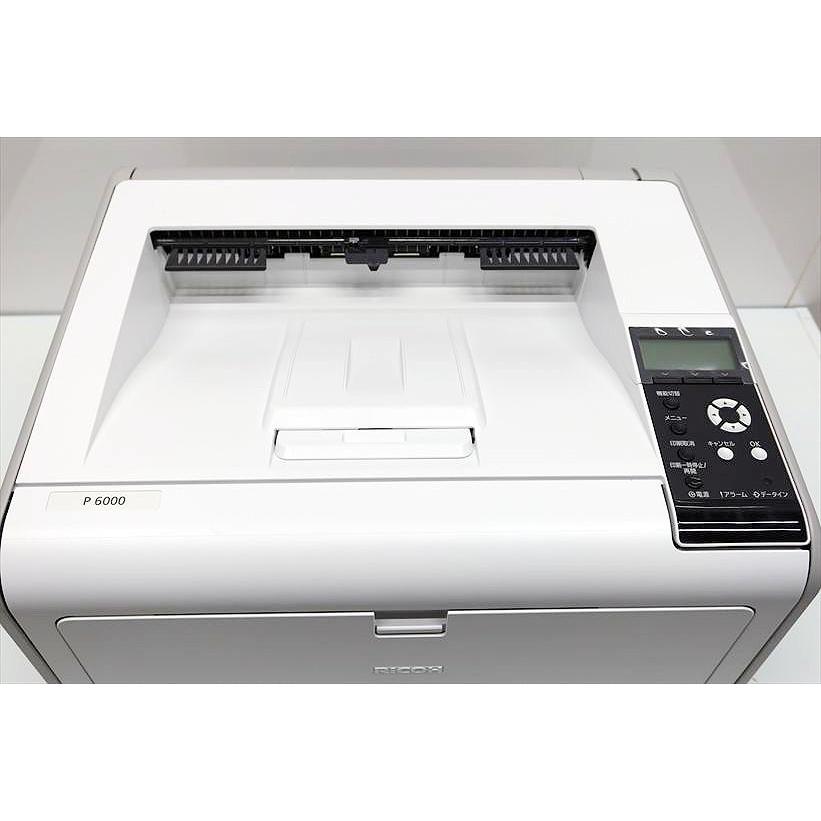 中古A3モノクロレーザープリンター RICOH P 6000 カウンタ 7,554枚【中古】の画像