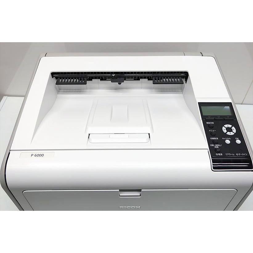 中古A3モノクロレーザープリンター RICOH P 6000 カウンタ 5,582枚【中古】の画像