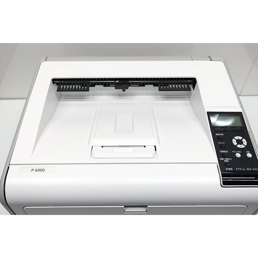 中古A3モノクロレーザープリンター RICOH P 6000 カウンタ 8,716枚【中古】の画像