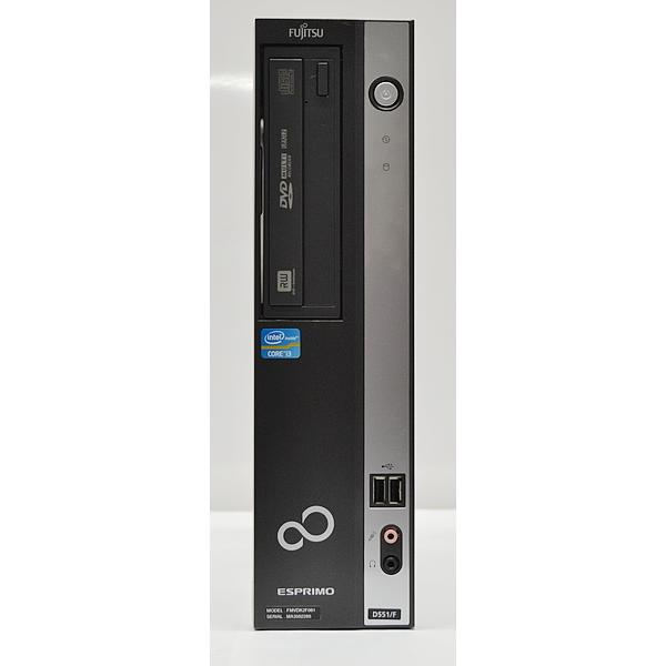 富士通 FUJITSU ESPRIMO D551/F Corei3 3220 HDD500GB 4GBメモリ DVD 