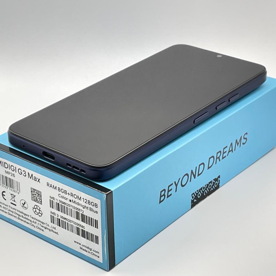 中古品 UMIDIGI G3 Max Midnight Blue SIMフリー : ecor - 通販 中古品 UMIDIGI G3 Max Midnight Blue SIMフリー : ecor - 通販