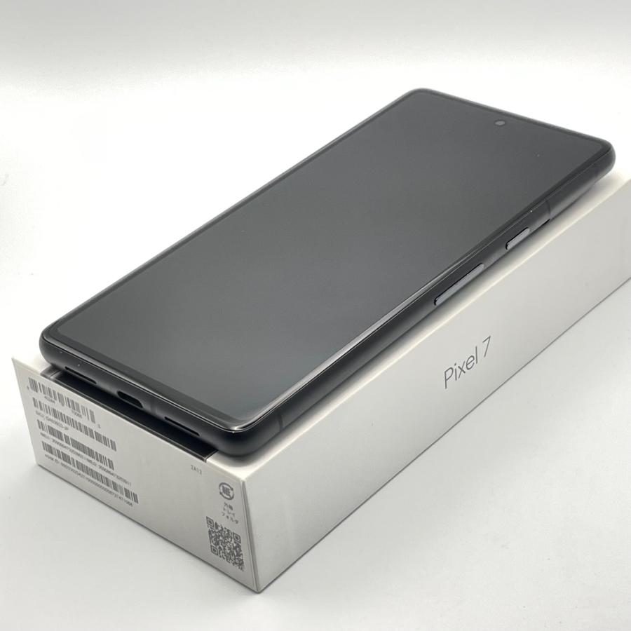 Google Pixel 中古品 7 Obsidian 128GB Android スマートフォン au SIM  