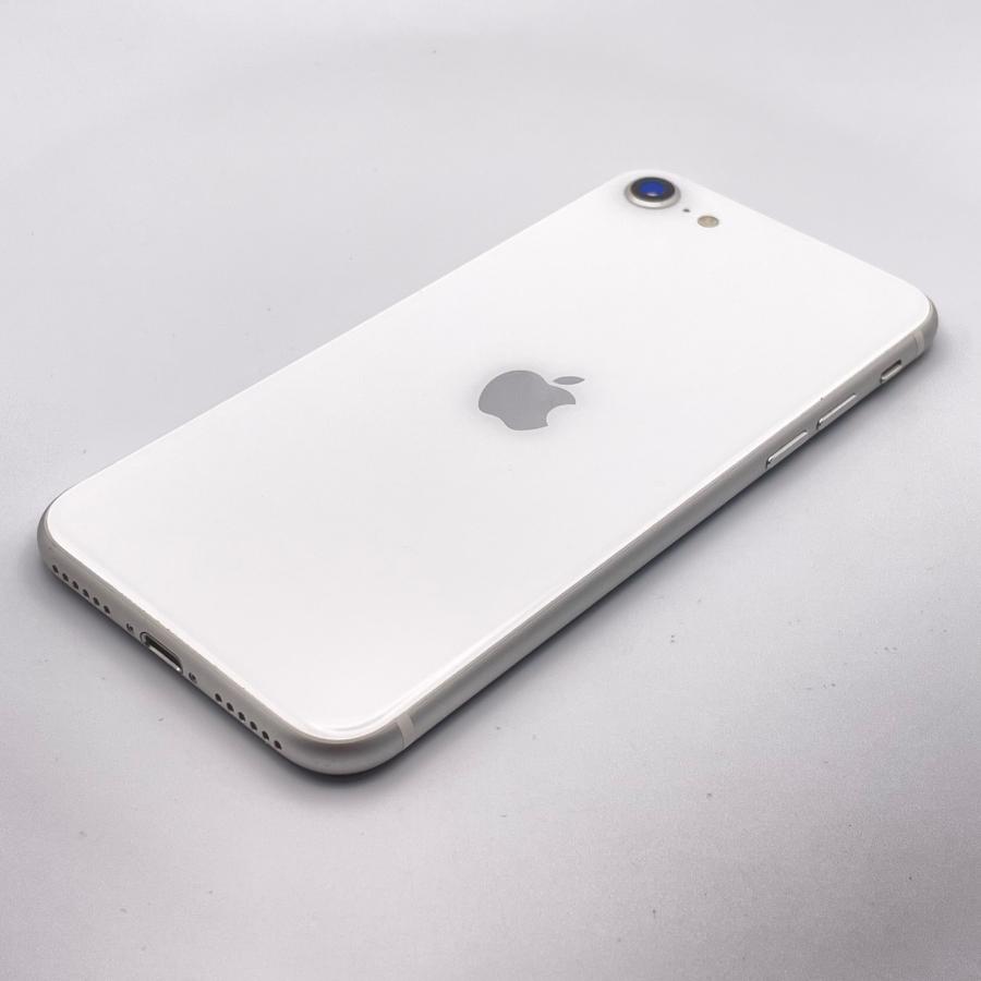 中古品 Apple アップル iPhone SE 第2世代 64GB ホワイト SIMロック