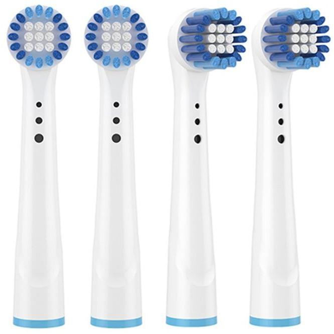 ブラウン オーラルB用と互換性のある 互換替えブラシ 互換性 EB20 ベーシックブラシ 電動歯ブラシ YE-20A 互換替えブラシ 4本セット |  | 01