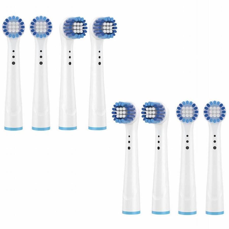 ブラウン オーラルB用と互換性のある 互換替えブラシ 互換性 EB20 ベーシックブラシ 電動歯ブラシ YE-20A 互換替えブラシ 8本セット |  | 01
