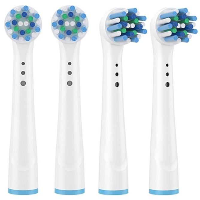 ブラウン オーラルB 用と互換性のある 互換 替えブラシ 互換性 EB50 マルチアクション 電動歯ブラシ YE-50A 互換替えブラシ 4本セット |  | 01