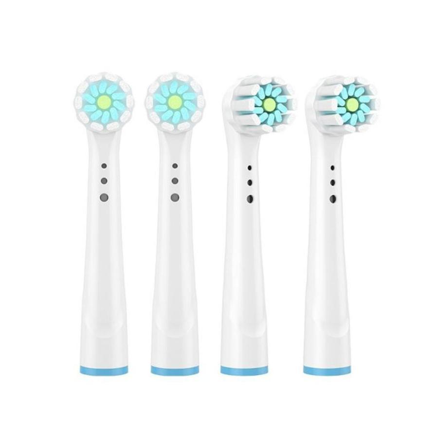 ブラウン オーラルB用と互換性のある 互換替えブラシ 互換性 EB60 やわらか極細毛ブラシ 電動歯ブラシ 互換 替えブラシ YE-60A 4本セット |  | 01