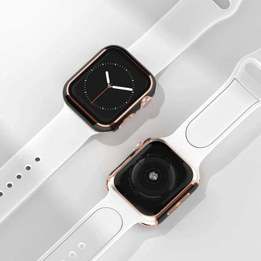 アップルウォッチ7 カバー Apple Watch Series 7 41mm 45mm 本体 カバー 9H ガラスフィルム ケース 一体型 おしゃれ 高級 デザイン |  | 09