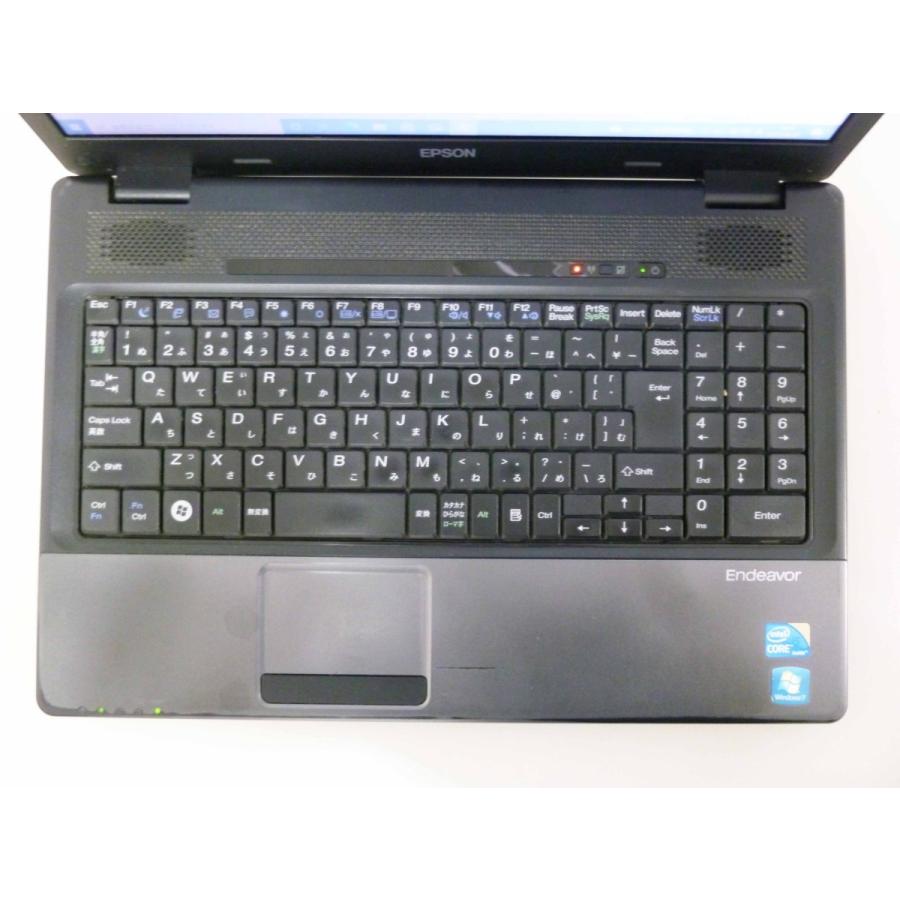 訳あり 無線LAN ! EPSON NJ3350 i5 M560 2.67GHz 4GB HDD 320G 15.6インチ DVDマルチ Endeavor 簡易動作確認済 テレワークに最適 W21 | エプソン | 02