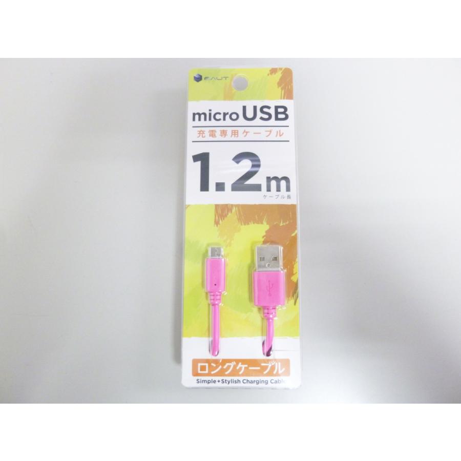 激安 まとめ売り! MicroUSB Micro-B (2.0) 充電ケーブル 1.2m 120本 ピンク 1A 株式会社バウト 早いもの勝ち! 複数在庫有り w372 |  | 03
