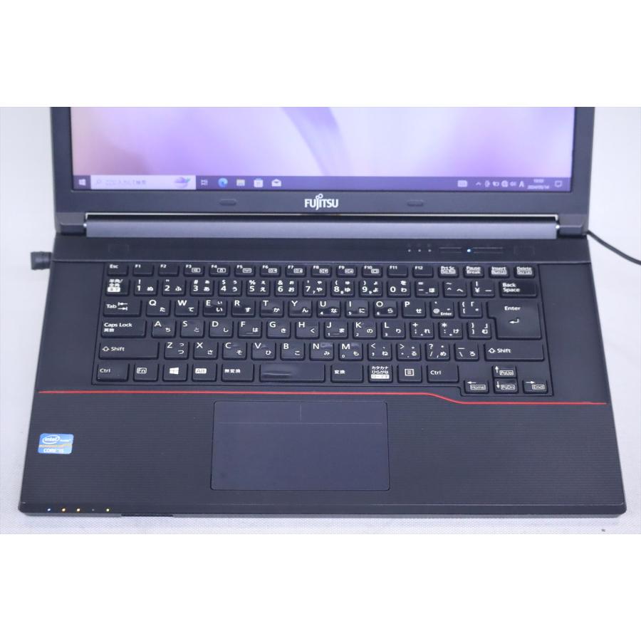 【即配】Office2019搭載 即戦力PC！LIFEBOOK A573/G i5-3340M RAM8GB SSD128GB 15.6TFT Win10 有線LAN DVD｜ecoren-ys｜02