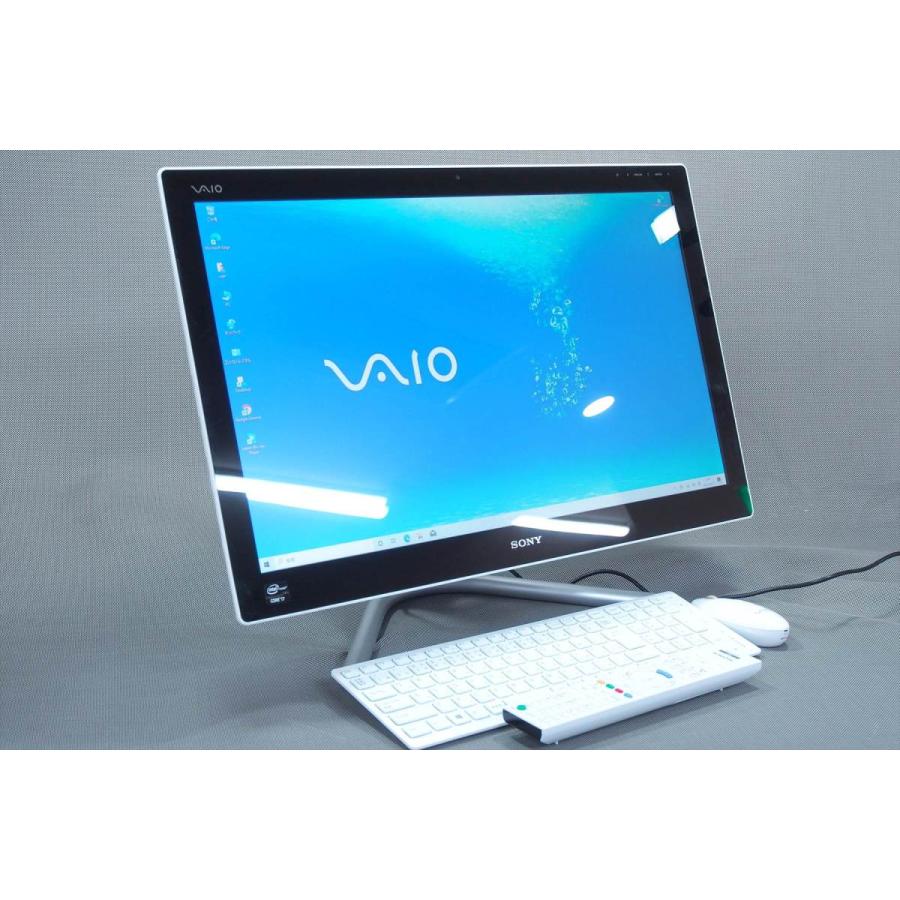 【即配】24型FHDタッチ液晶！VAIO L SVL24148CJW i7-3630QM 8G 3TB 6W+6W+8W迫力サウンド Office Win10｜ecoren-ys｜02