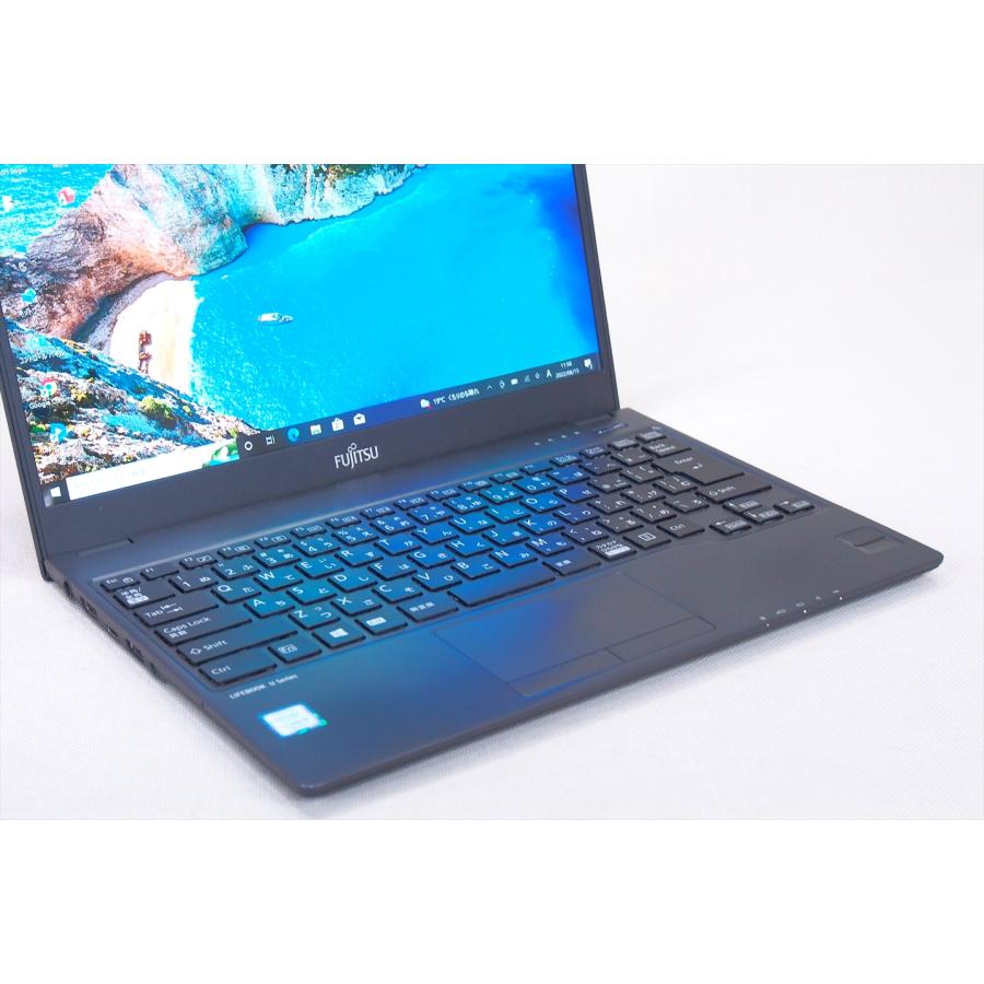 即配】超希少タッチ液晶モデル！Office2019付属！LIFEBOOK U938/S W 