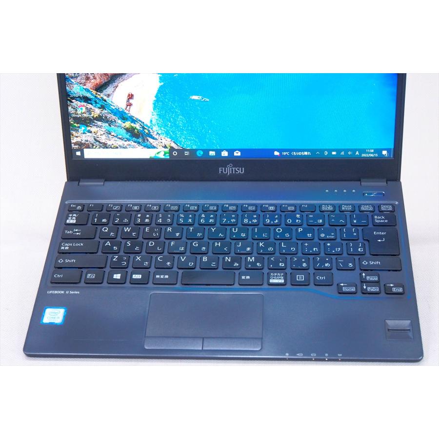 LIFEBOOK U 【即配】超希少タッチ液晶モデル！Office2019付属 
