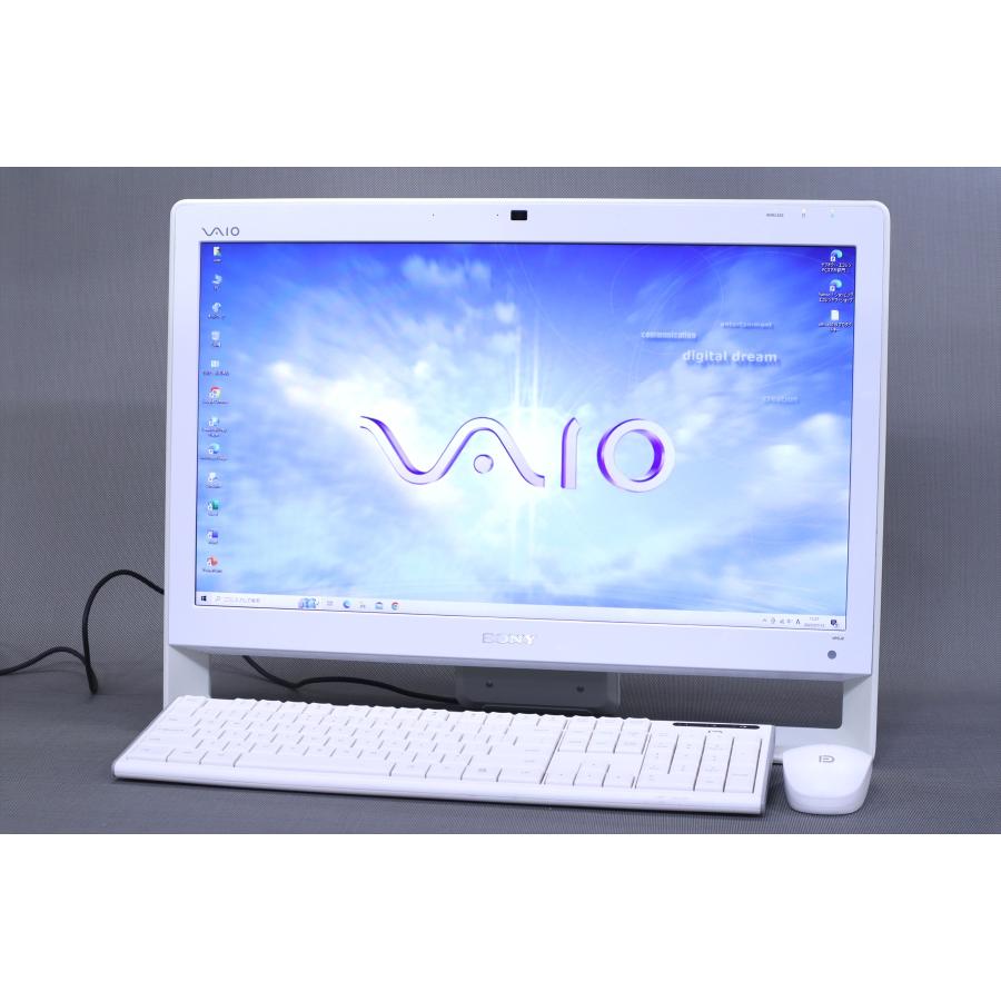 SONY VAIO win10 VPCJ248FJ 一体型PC ブルーレイ