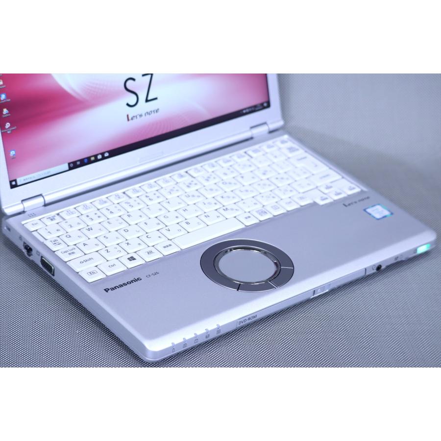 即配】DVDドライブ搭載 軽量929g！CF-SZ6 i5-7300U 8G SSD256G 12.1 